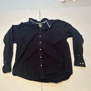 Cinch black button up